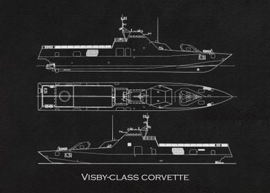 Visby class corvette