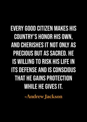 Andrew Jackson quotes 