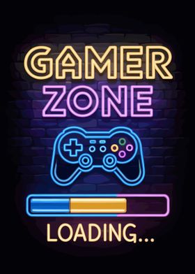 Gamer Zone Neon