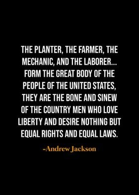 Andrew Jackson quotes 