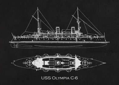 USS Olympia C6