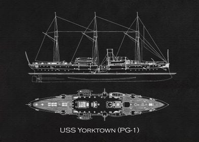 USS Yorktown PG1