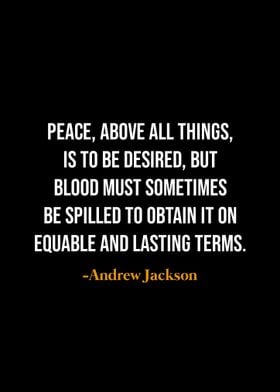 Andrew Jackson quotes 