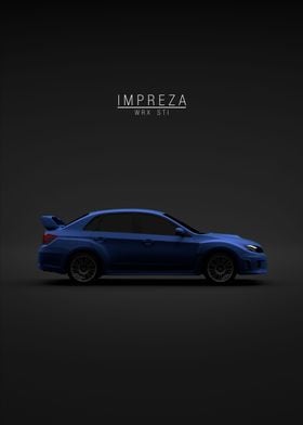 Impreza WRX STi 2011 Blue