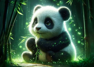 cute baby panda