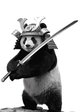 Samurai Panda