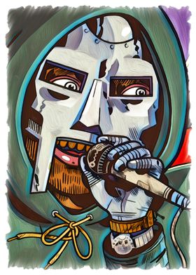 MF doom paintings