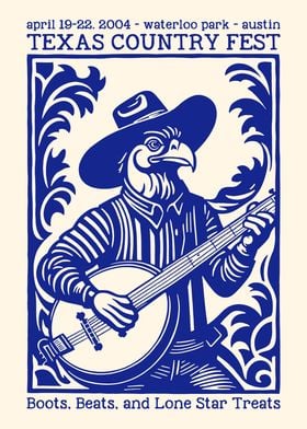 Texas Country Fest Poster