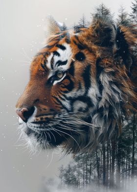 Tiger portrait