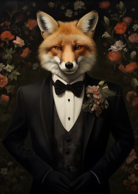 Fox in a Tuxedo