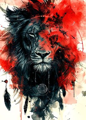 Lion Painting