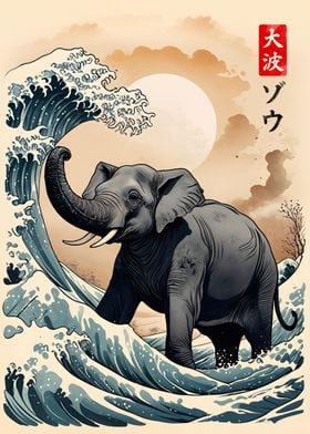 Great Wave of Elephant