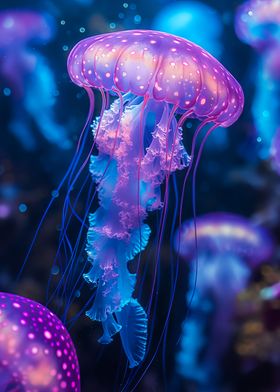 Bioluminescent Jellyfish