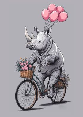 Rhino Riding Bicycle