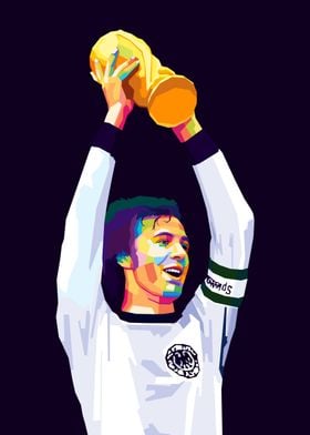 Franz Beckenbauer Pop Art