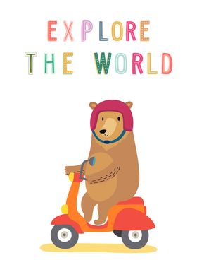 Explore the World Bear