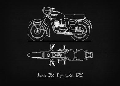 Jawa 356 Kyvacka 1956