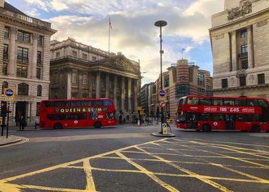 Bus in London Londres