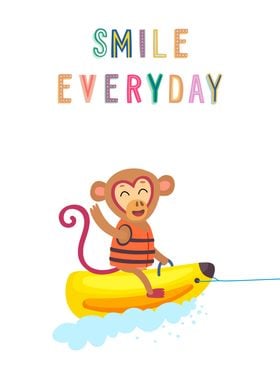 Smile Everyday Monkey