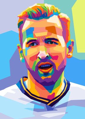 Harry Kane Wpap Art