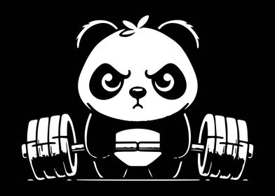 Weightlifting Gym Panda