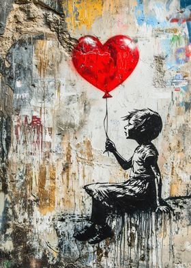 Broken Dreams Banksy Art