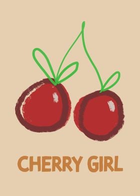 Cherry Girl Pastel Pop