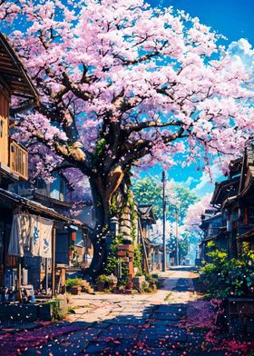 Japan Landscape Sakura