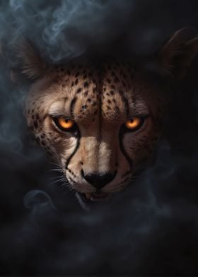 Wild cheetah halloween