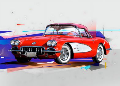 Classic 1962 C1 Corvette