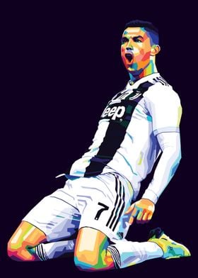 UR Ronaldo Pop Art