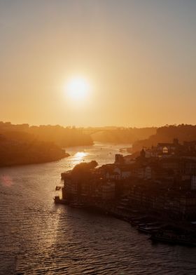 Porto at sunset