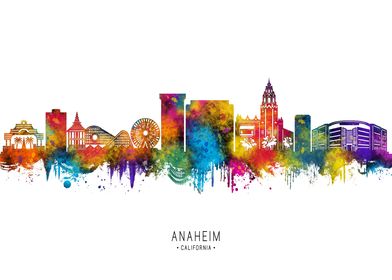 Anaheim California Skyline