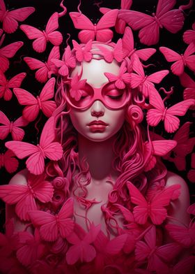 Pink Butterflies