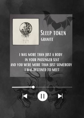 Sleep Token Granite Lyrics