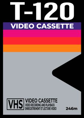 VHS Cassette Retrowave