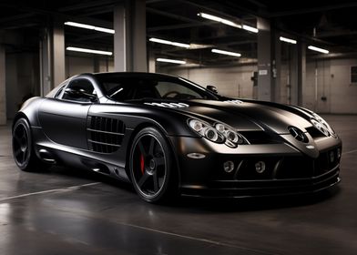 Mercedes SLR Tuned car art