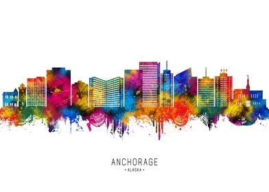 Anchorage Alaska Skyline