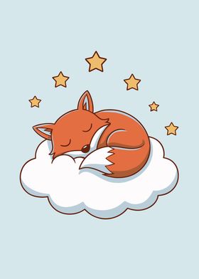 Sleeping Fox