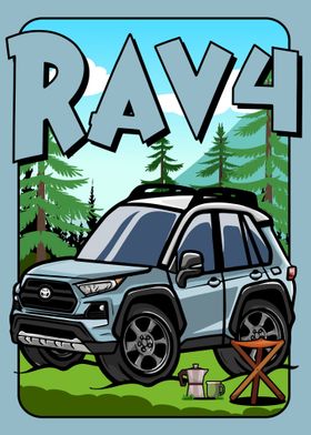 RAV4 Cartoon Adventure