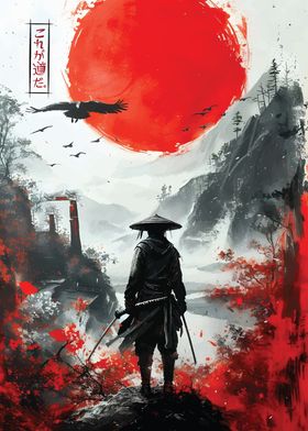 red moon samurai 