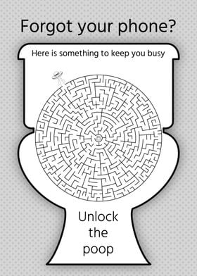 Fun toilet maze games