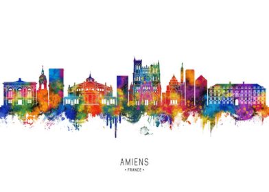 Amiens France Skyline