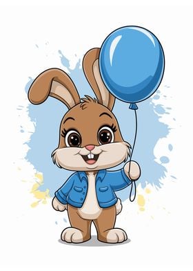 Sweet Bunny Balloon