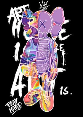 pop art kaws