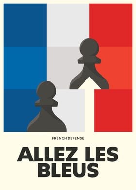 French Defense Chess Allez