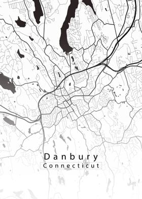 Danbury Connecticut Map