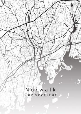 Norwalk Connecticut Map