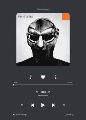 MF DOOM favourite song