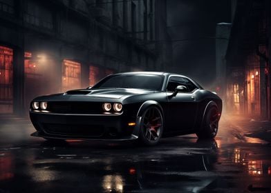 Dodge Challenger Tuned car